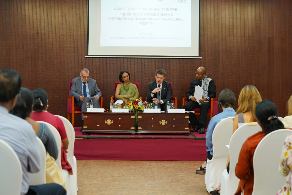 BIDTI collaborates with the ICRC in promoting International Humanitarian Law